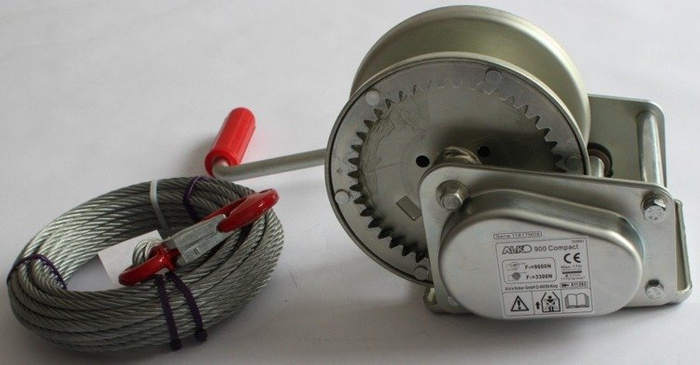 Cabrestante AL-KO 900 kg con cinta