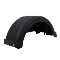 Guardabarros para remolque de barco de 14" DOMAR D20430C, paso de rueda de 780/255 mm