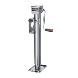 Soporte de manivela extensible KNOTT LF3101 para remolque de plataforma plana de 1300 kg, 425-675 mm