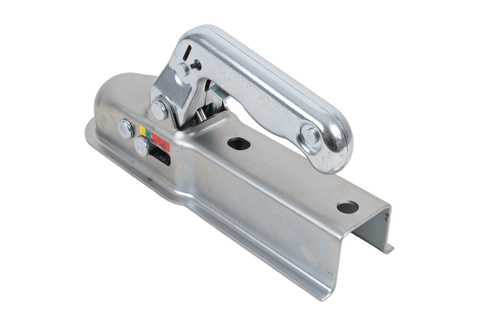 Enganche de bola CHOOYO JD.00.53.008 para remolque de 800 kg con barra de tiro cuadrada de 40 mm