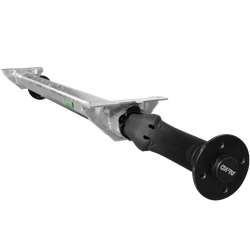 AL-KO OPTIMA eje sin freno para remolque 750kg 1500mm 1820mm 4x100