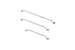 Soporte plano para lona para remolque ProPlus 340914V01 ajustable de 100 a 155 cm.