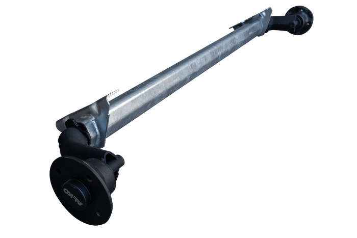 AL-KO OPTIMA eje sin freno para remolque de barco 750kg 1100mm 1530mm 4x100