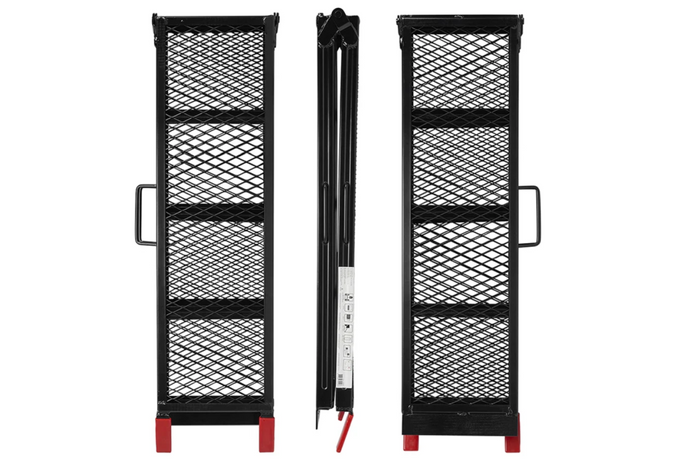 Rampa plegable ProPlus 390094 para remolque de 203 cm y 340 kg.
