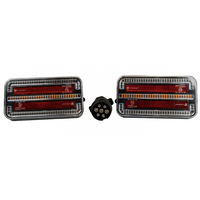 Luces traseras LED TT Technology TT.12028B-DI 3 funciones izquierda+derecha, inalámbricas, magnéticas
