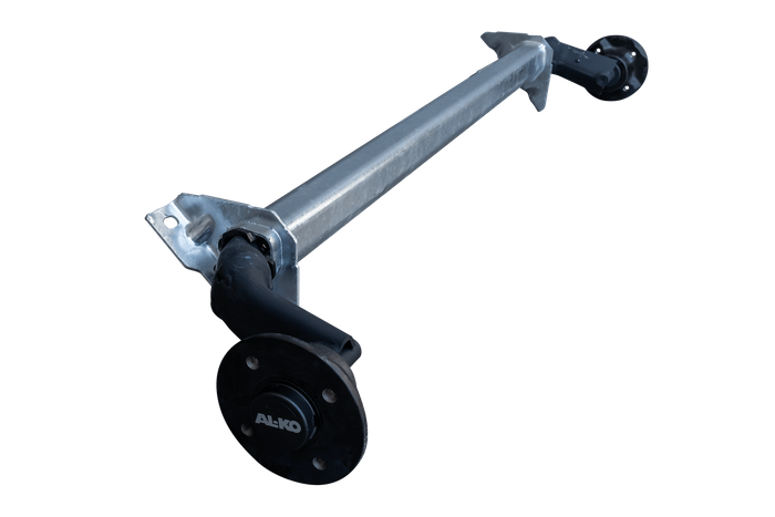 AL-KO OPTIMA eje sin freno para remolque de barco 750kg 1070mm 1380mm 4x100