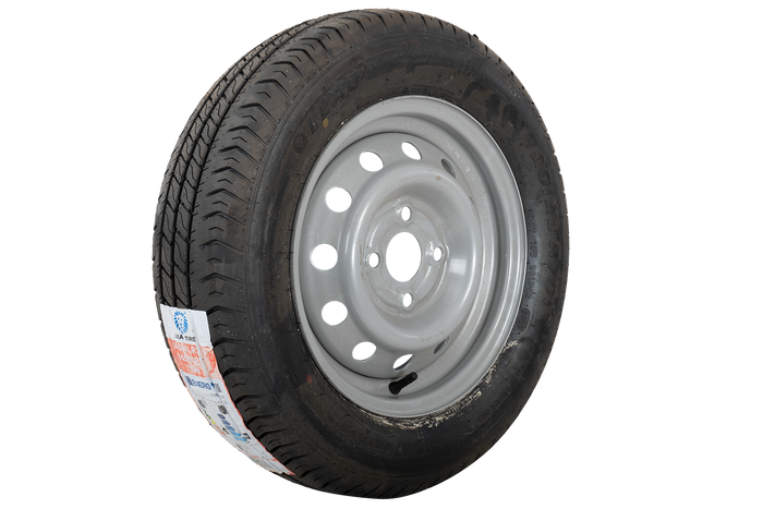 OUTLET Rueda de remolque NEUMÁTICO LEAO 165/70 R13 79N LLANTA UNITRAILER 4Jx13&quot;H2 4x100 ET:30