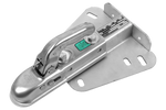 Enganche de bola KNOTT K7.5-H+KZE7.5 para remolque de 750 kg con barra de tiro tipo V.