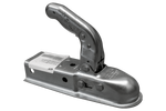 Enganche de bola OUTLET KNOTT K7.5-L para remolque de 750 kg con barra de tiro cuadrada de 60 mm.