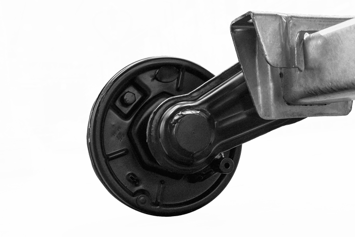 Eje con freno KNOTT VGB13 para remolque/portavehículos 1350 kg 1350 mm 1800 mm 5 x 112