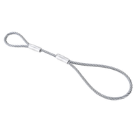 Cable de seguridad EFMETAL para remolques sin frenos 250mm 250kg