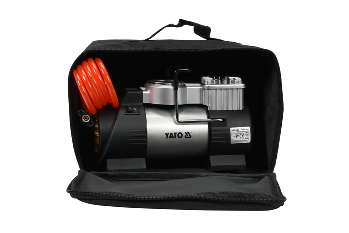 Compresor de coche YATO YT-73460 con lámpara LED 12V 180W