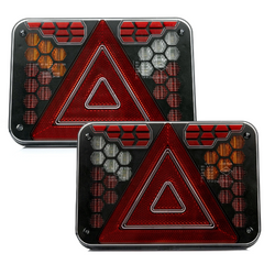 Luces traseras HORPOL LZD 3215+3216, cable de 2 m, 7 funciones, izquierda+derecha