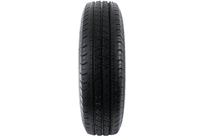 Rueda de remolque reforzada LINGLONG TIRE 165/80 R13C 96/94N UNITRAILER RIM negra 4.5Jx13"H2 5x112 ET:30