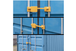 Sistema antirrobo para remolque portacontenedores ProPlus 381341V01, cerradura ajustable de 23 a 42 cm.