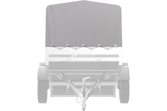 Funda bastidor h-800 lona UNITRAILER para remolque 200x125cm GARDEN 201 KIPP