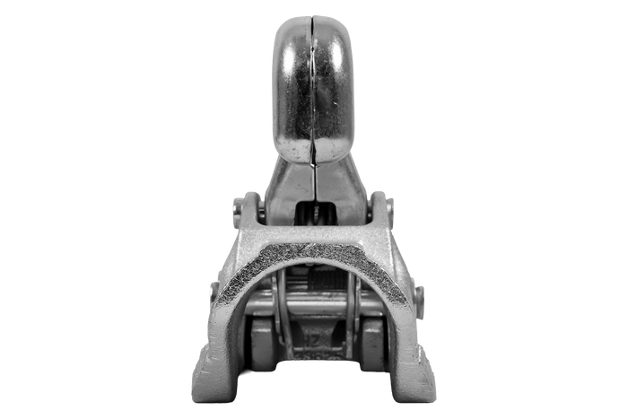 Enganche de bola WINTERHOFF WW 30-D3-K1212 para remolque de 3000 kg con barra de tiro de tubo de 50-51 mm, hierro fundido.