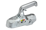 Enganche de bola WINTERHOFF WW 350-RB-K1414 para remolque de 3500 kg con barra de tiro de tubo de 50 mm, hierro fundido.