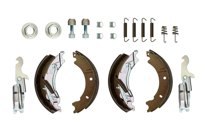 Zapatas de freno KNOTT 200x50