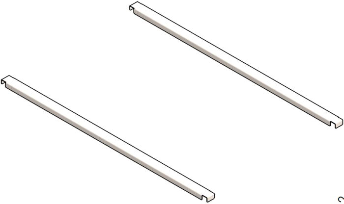 Chasis H-0 para remolque con lona plana gris para GARDEN TRAILER 150 KIPP