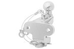 Bola de enganche de remolque ProPlus 341213V01 de doble función, 50 mm, 3500 kg.