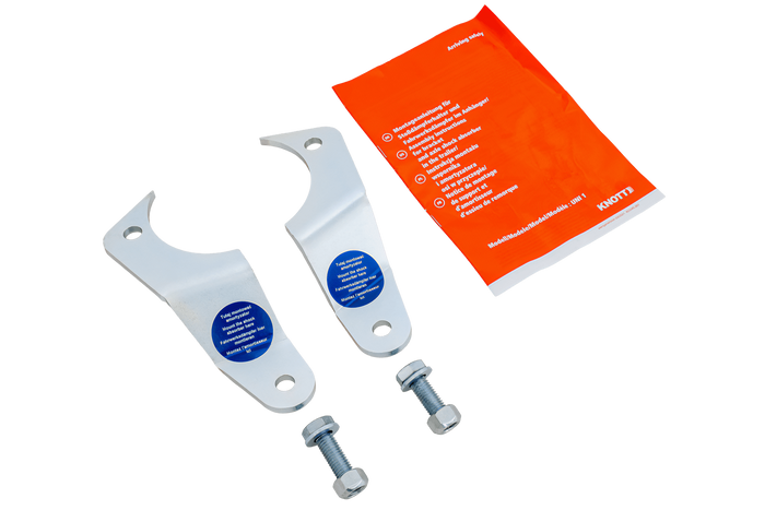 Soportes de montaje de amortiguadores KNOTT P290037701 para ejes con frenos VGB8-18 A-36