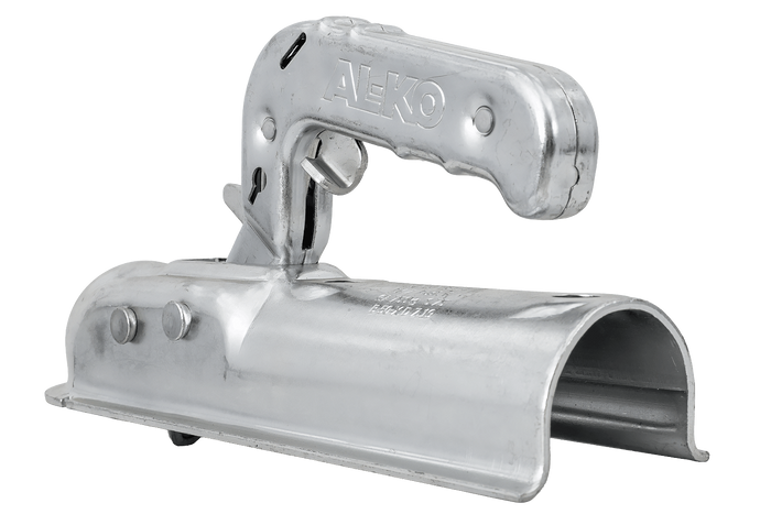 Enganche de bola AL-KO AK7 PLUS para remolque de 750 kg con barra de tiro tubular de 50 mm
