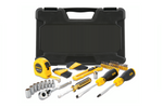Juego de herramientas manuales STANLEY STMT0-74864 en estuche de 51 piezas.