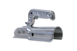 Enganche de bola STEELPRESS ZSK-1700C para remolque de 1700 kg con barra de tiro tubular de 50 mm