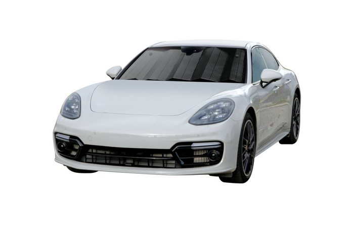 LAMPA - Alfombrilla para ventana de coche, color negro mate, 72 x 145 cm