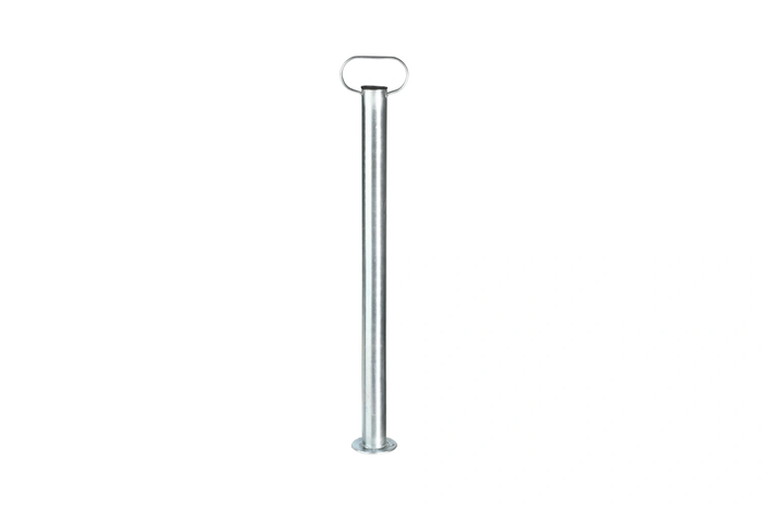 UNITRAILER MS 0019-700 soporte fijo para remolque de plataforma plana de 150 kg, 48 mm, 700 mm