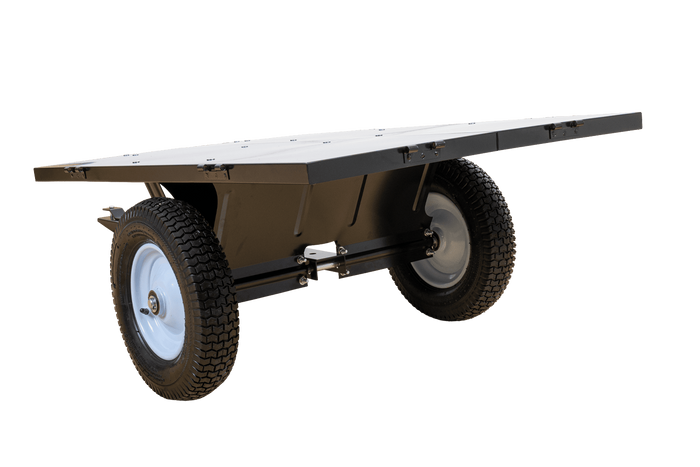 Remolque de jardín para tractor, quad UNITRAILER basculante de 225 kg, 1030 x 700 mm