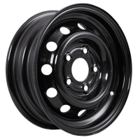 OUTLET Llanta de acero para remolque UNITRAILER negra 4.5Jx13"H2 5x112 ET:30