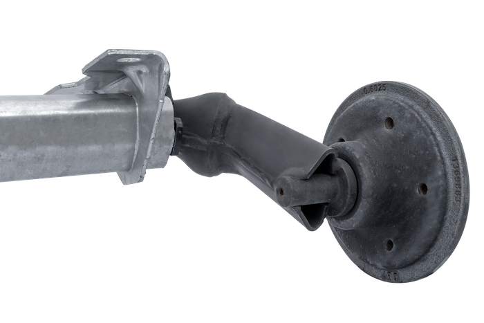 AL-KO OPTIMA eje sin freno para remolque 750kg 1200mm 1630mm 5x112