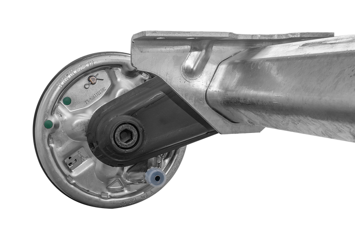 AL-KO COMPACT eje frenado para remolque / grúa 1500kg 1600mm 2050mm 5x112