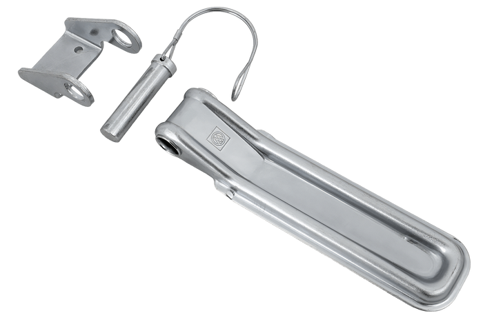 Bisagra lateral con tirador WINTERHOFF BSCH 10-17-220+BSCHG 10-17-C montaje lateral completo para remolque