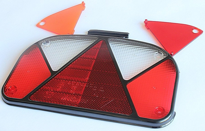 ASPÖCK Cubierta de luz trasera Multipoint II, universal