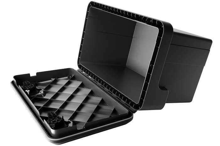 DAKEN 81004 WELVET caja de herramientas 630x450x480mm 78,5l