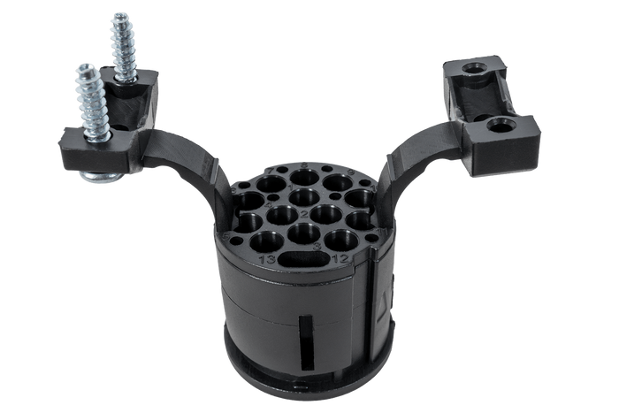 Conector UNITRAILER TL0178 de 13/8 pines para toma de enganche de remolque