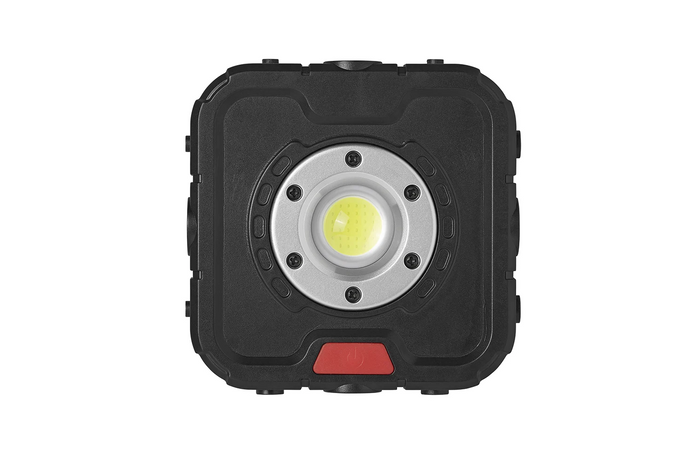 Lámpara de trabajo ProPlus LED de 5W y 400lm, alimentada por batería, con linterna.