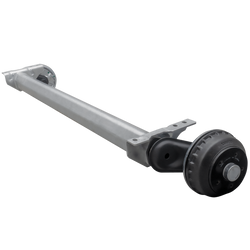 AL-KO COMPACT eje frenado para remolque / grúa 1350kg 1510mm 1880mm 5x112