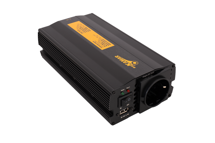 Convertidor de voltaje 24V/230V (600/1200W) KAMAR E1925