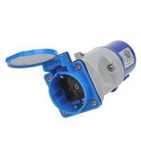 Adaptador ProPlus 373519 de enchufe CEE a toma de corriente con conexión a tierra.