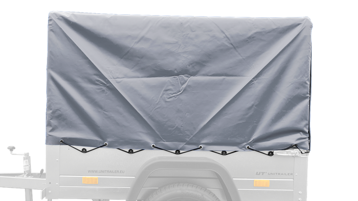 Unitrailer 1510/150 cubierta KIPP H-800 GRIS