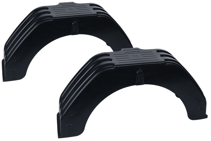 Juego de dos guardabarros para remolque de 13-14", pasos de rueda planos 710/200mm