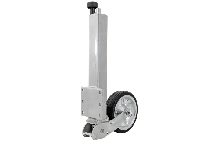 AL-KO 1863497 Rueda jockey automática con manija 400kg 60mm 775-1010mm