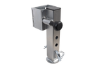 Soporte de manivela extensible UNITRAILER JL1 para remolque de plataforma plana de 1500 kg (346-576 mm)