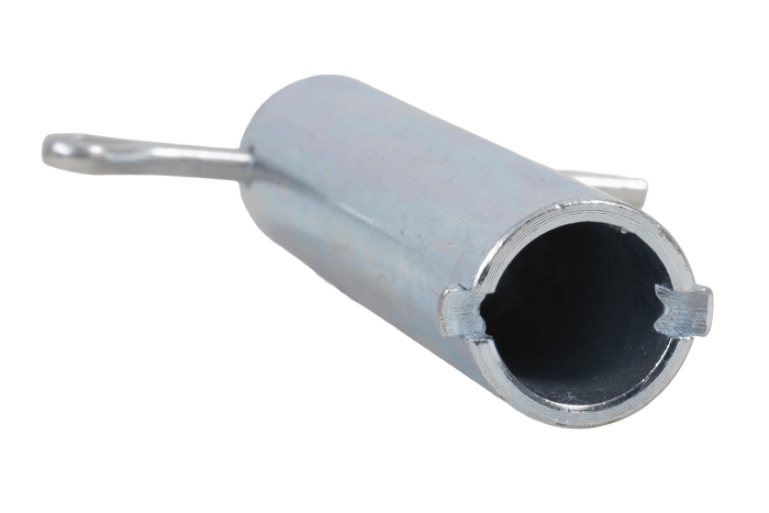 KNOTT 406699.001 Eje de rueda de soporte, buje 93x20mm