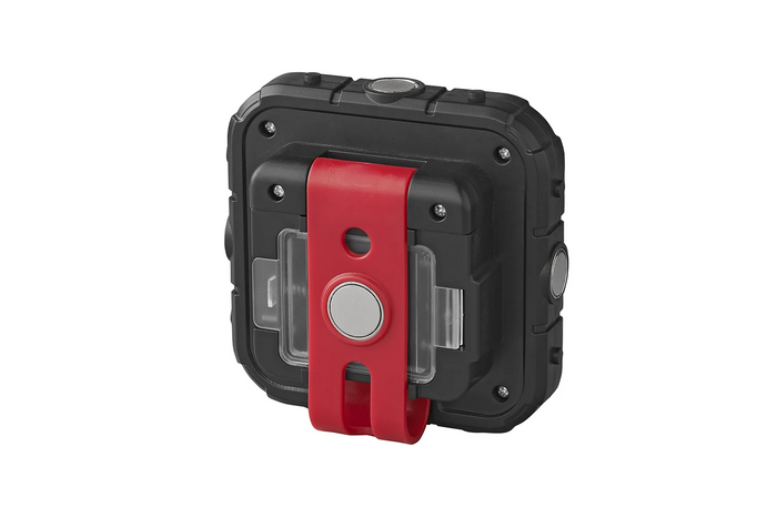 Lámpara de trabajo ProPlus LED de 5W y 400lm, alimentada por batería, con linterna.