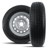 Juego de dos ruedas reforzadas para remolque LINGLONG TIRE 185/80 R14C 104/102N UNITRAILER RIM 5.5Jx14" 5x112 ET:30